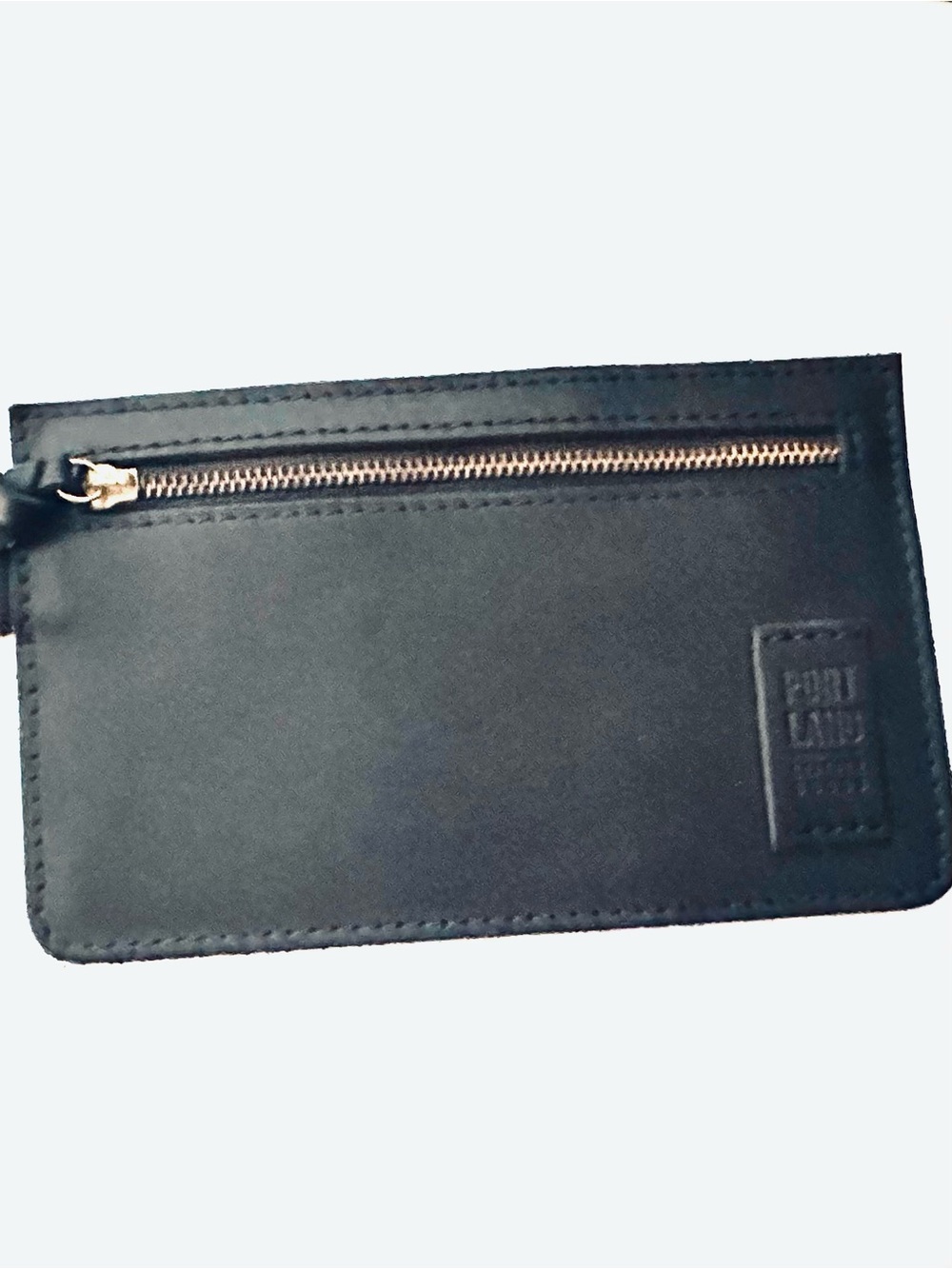 Portland Leather Goods Adriana Pouch Wristlet in Black - Picture 10 of 10